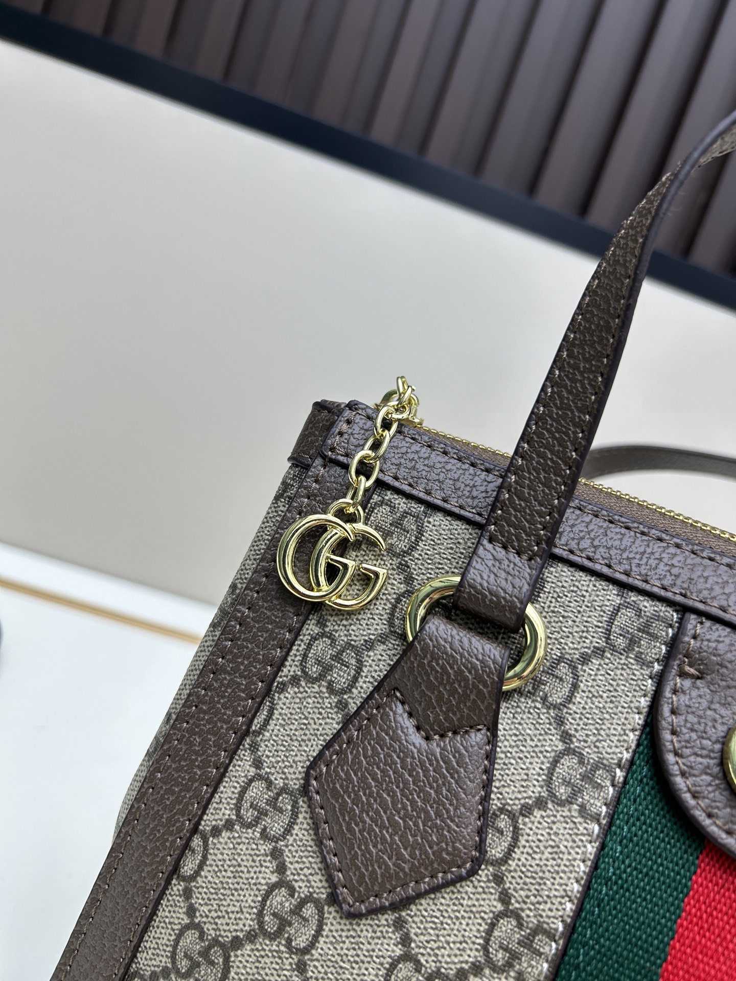 Gucci Supreme Ophidia Handle Bag