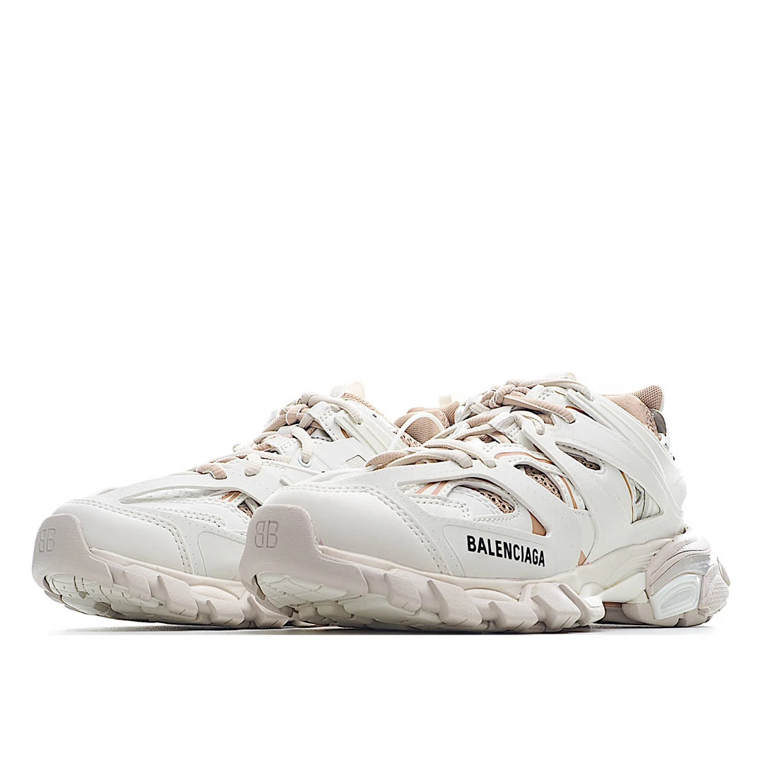 Balenciaga Sneaker Tess s.Gomma MAILLE WHITE/ORANGE