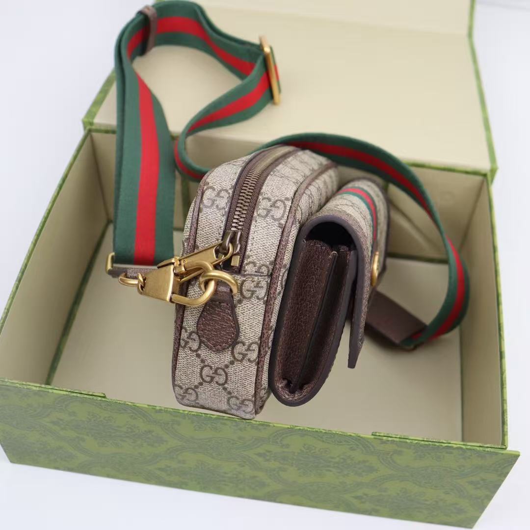 EMBOSS WITH INITIALS Ophidia mini bag
