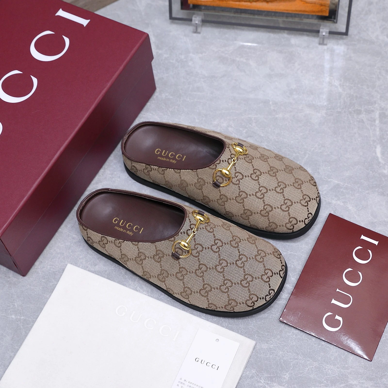 Gucci 2026 New Thick Soled Mueller Shoes