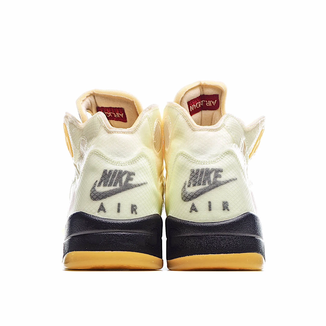 Off-White x Air Jordan 5 SP 'Sail'