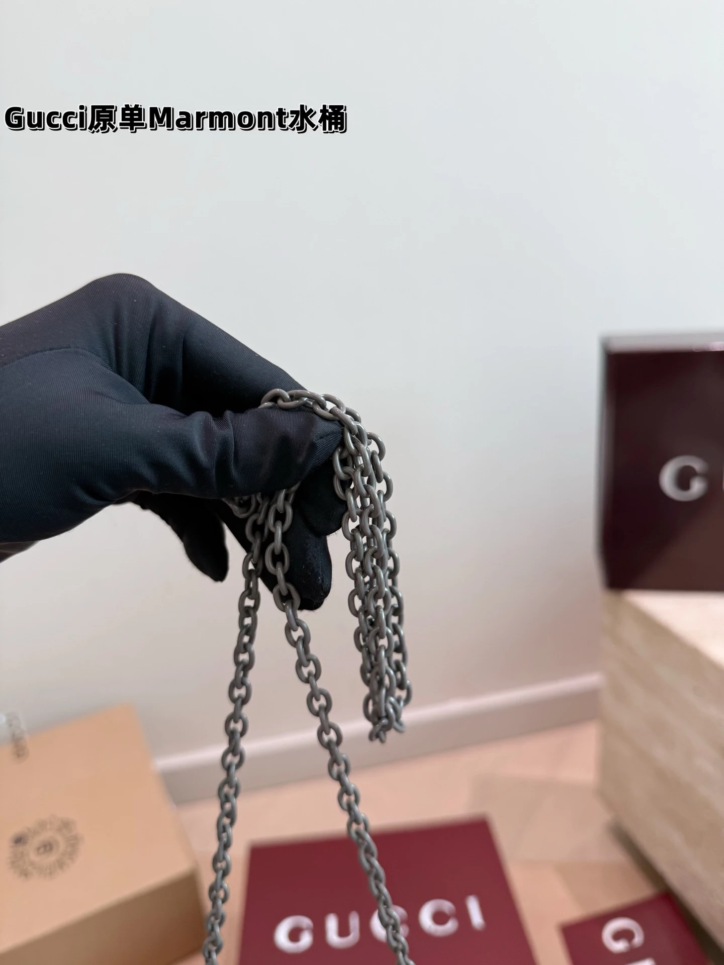 Gucci Soft Marmont Bucket Bag