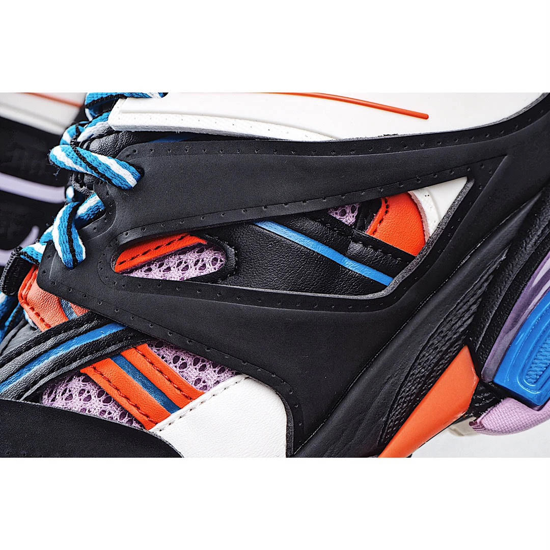 Balenciaga Sneaker Tess s.Gomma MAILLE WHITE/ORANGE