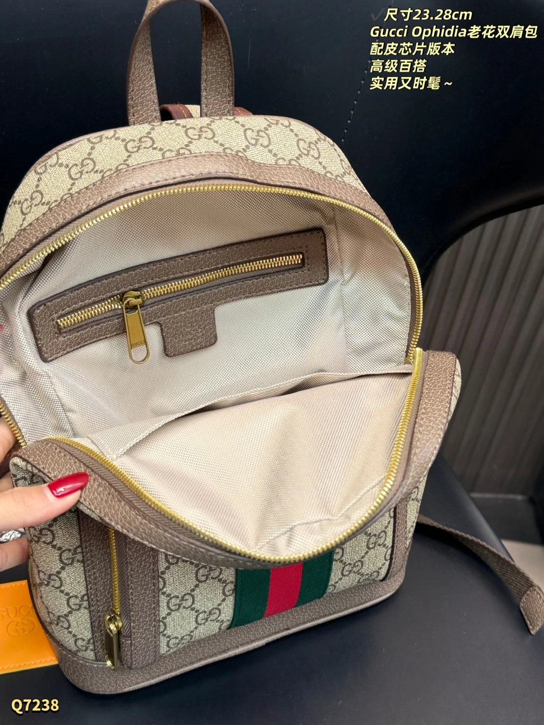 Gucci Ophidia Backpack Bag