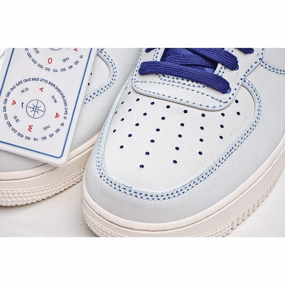 NIKE AIR FORCE 1 LOW PREMIUM Brush Off Leather 白蓝