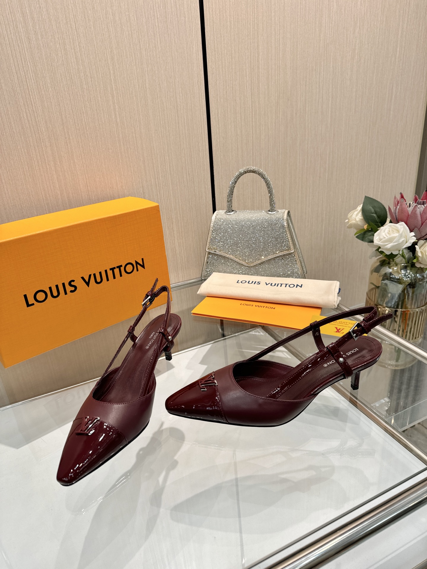 LV 2026 Early Spring Open-Back Shoes