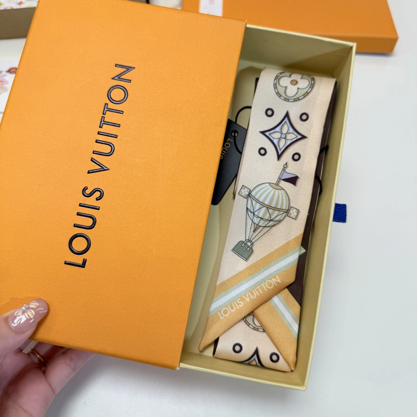 LV Bow BB Hair Tie