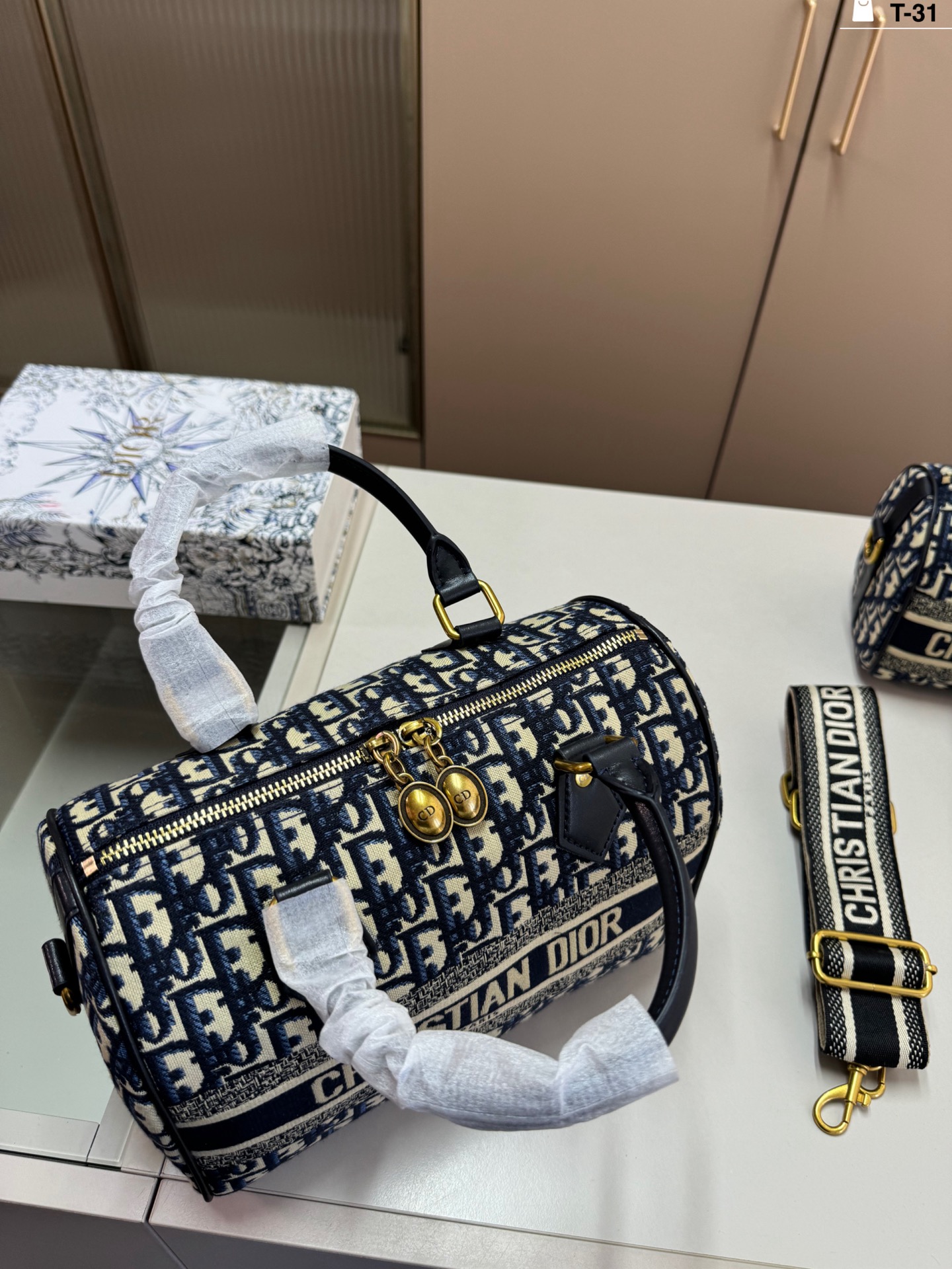 Dior Boston Pillow Bag