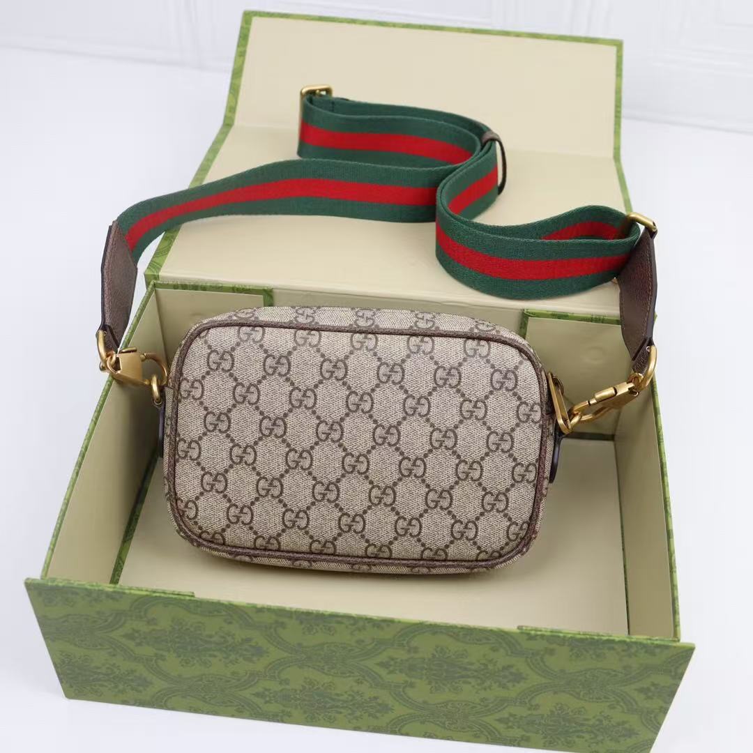 EMBOSS WITH INITIALS Ophidia mini bag