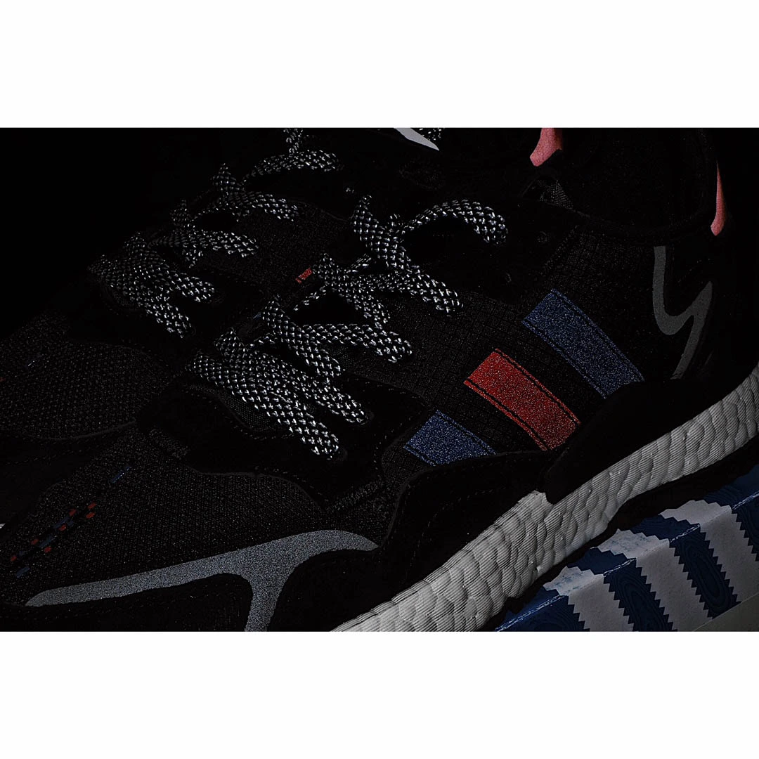 Adidas Nite Jogger 'Black Royal Scarlet'