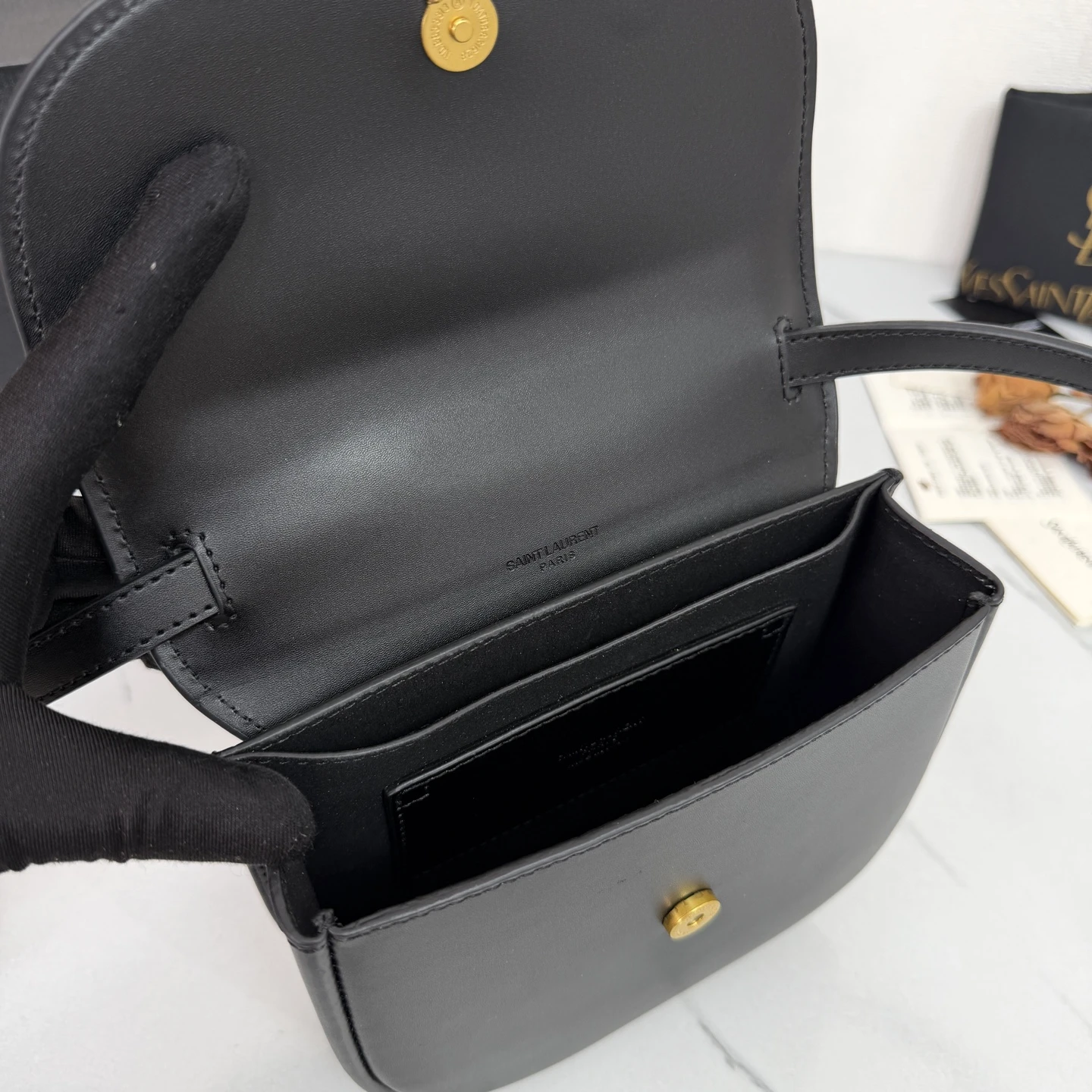YSL Kaia Saddle Bag
