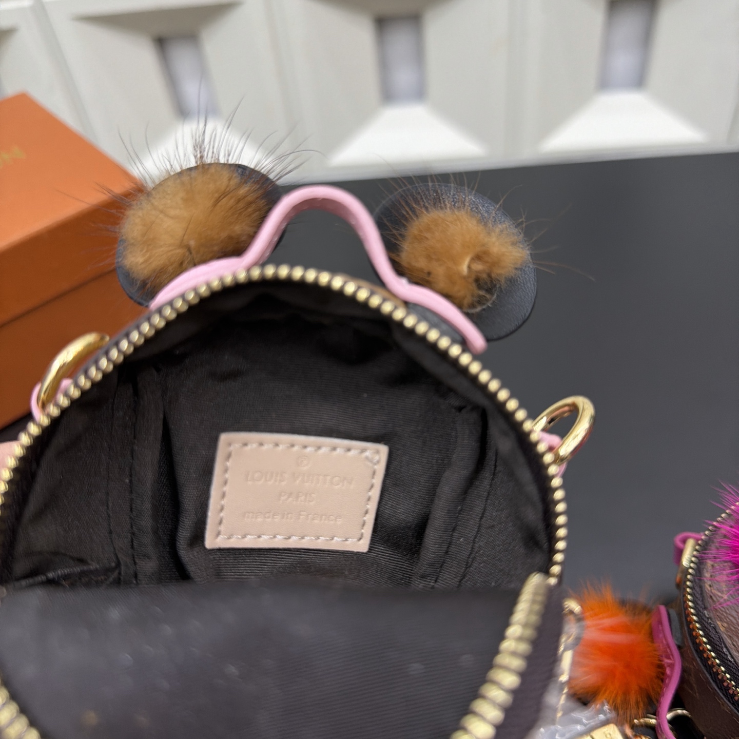 LV Owl Zero Wallet Key Bag Earphone Bag