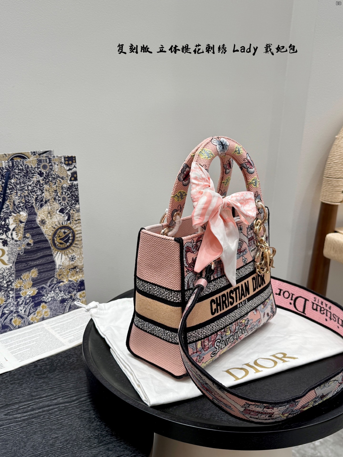 Dior Lady D-LITE Tote Bag