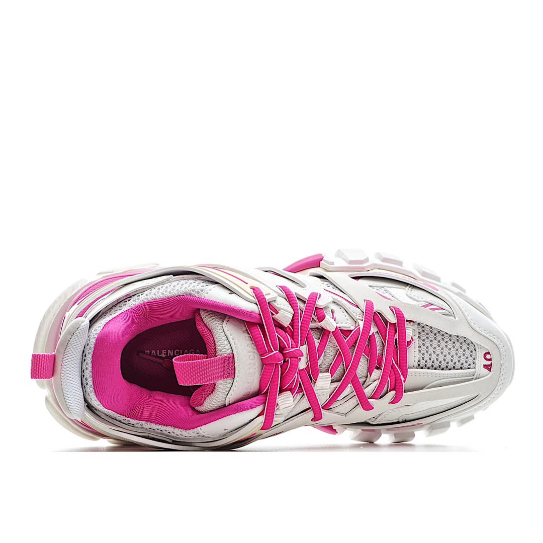 Balenciaga Sneaker Tess s.Gomma MAILLE WHITE/ORANGE