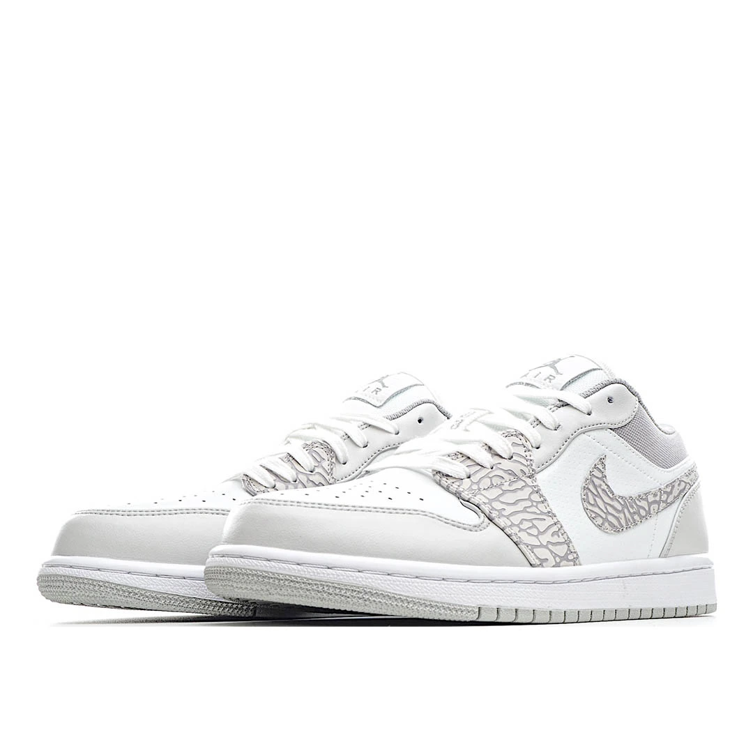 Air Jordan 1 Low Premium 'Elephant Print'