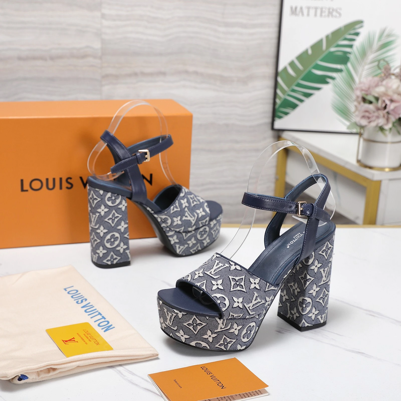 Louis Vuitton 26 SS High Heel Sandals
