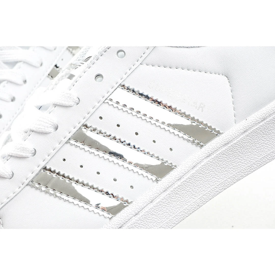 Adidas Wmns Superstar 'White Silver Metallic'