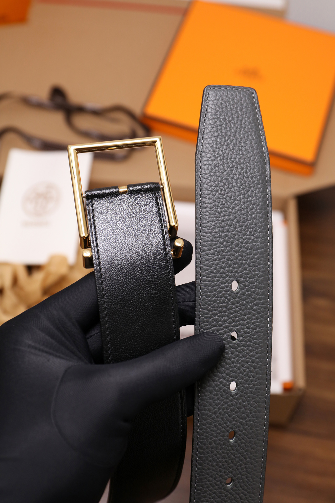 Hermes Belt Width 38mm Size100-125cm
