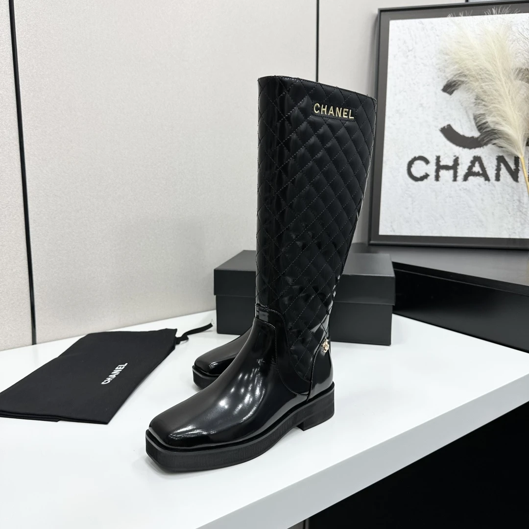 Chanel Sheepskin boots