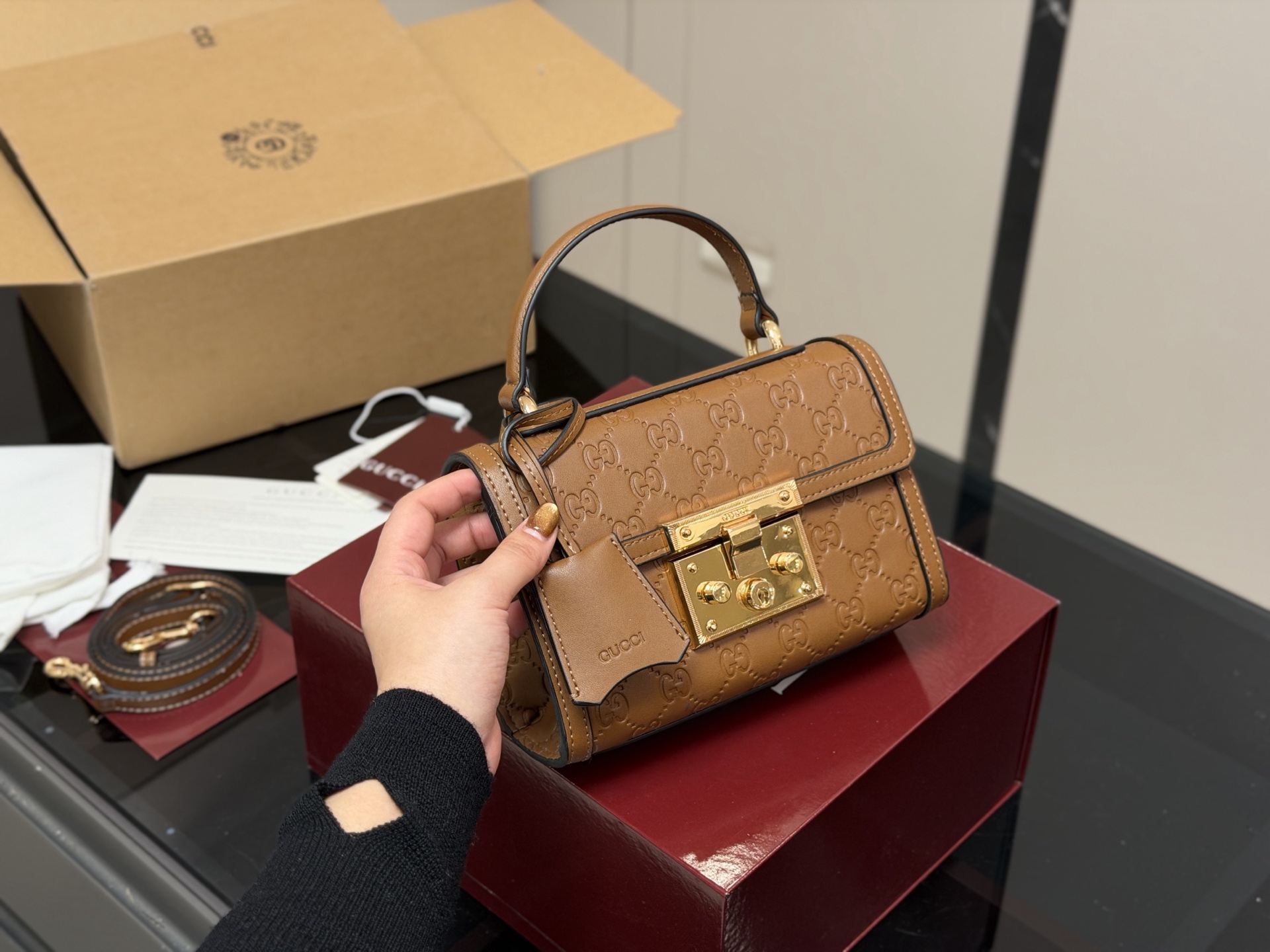 Gucci Padlock Tote Bag
