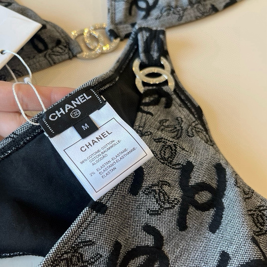 Chanel Halter 2 Piece Swimsuit