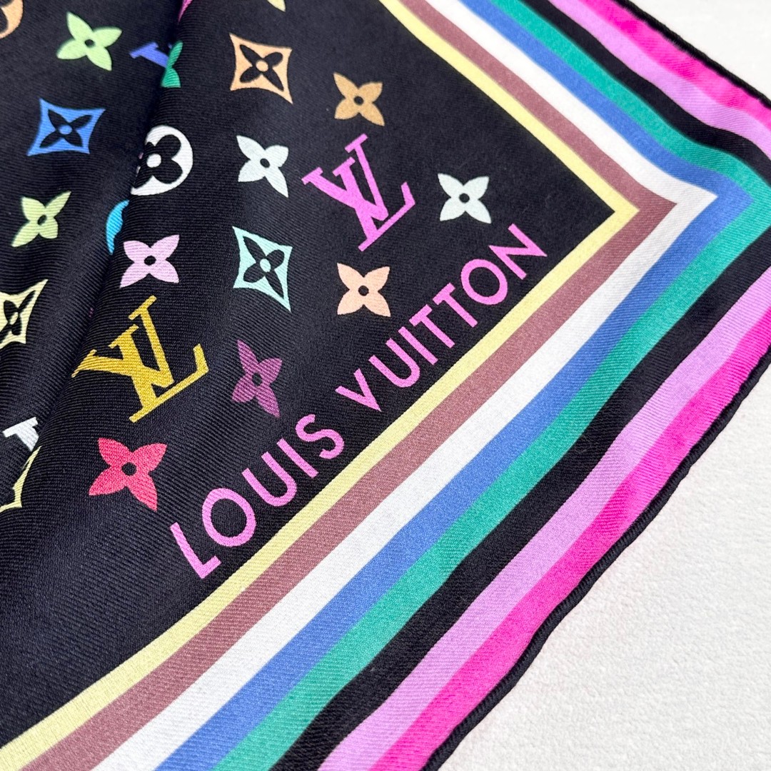 LV x TM Monogram Multicolor Shawl