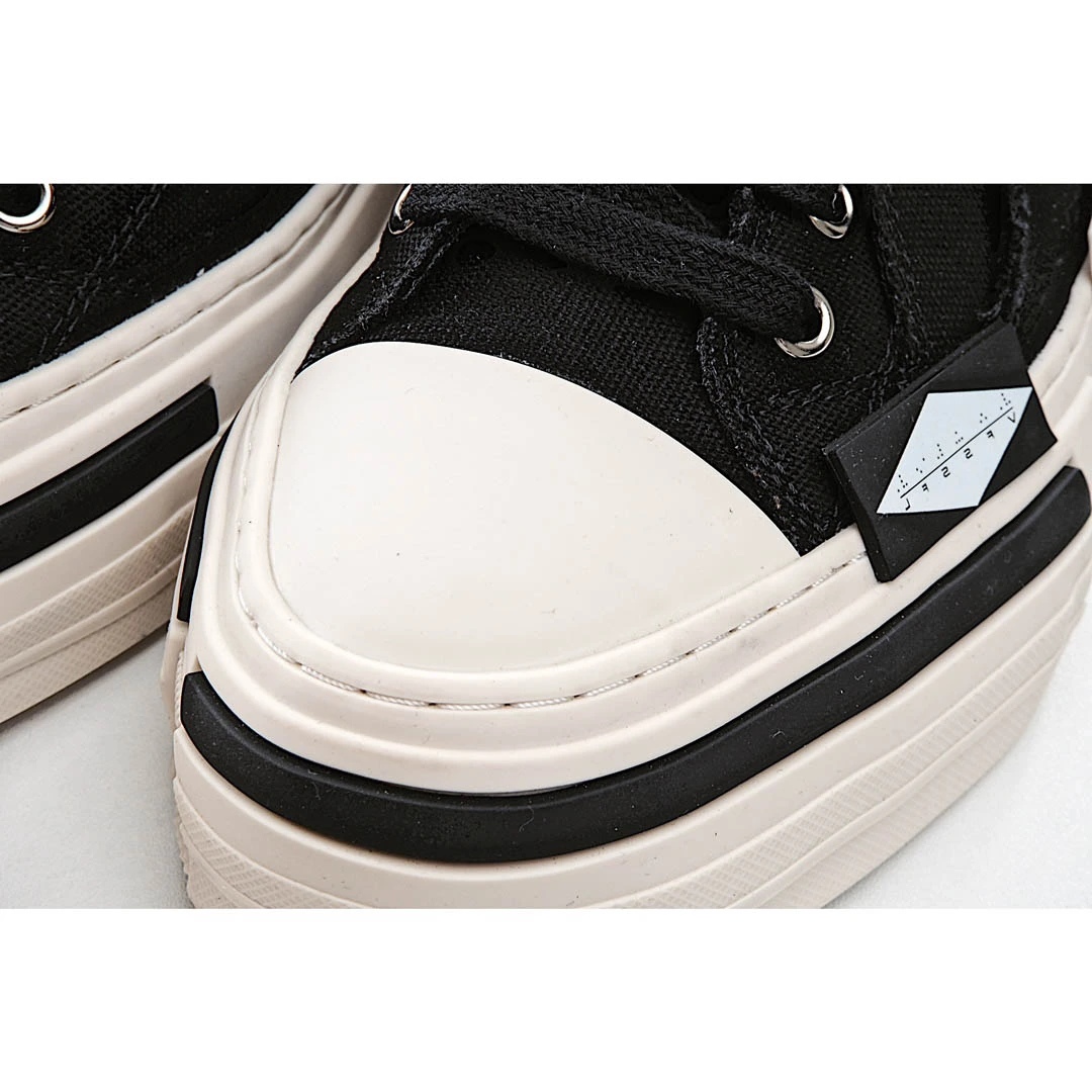 x VESSEL GOP Low canvas vulcanized sneakers