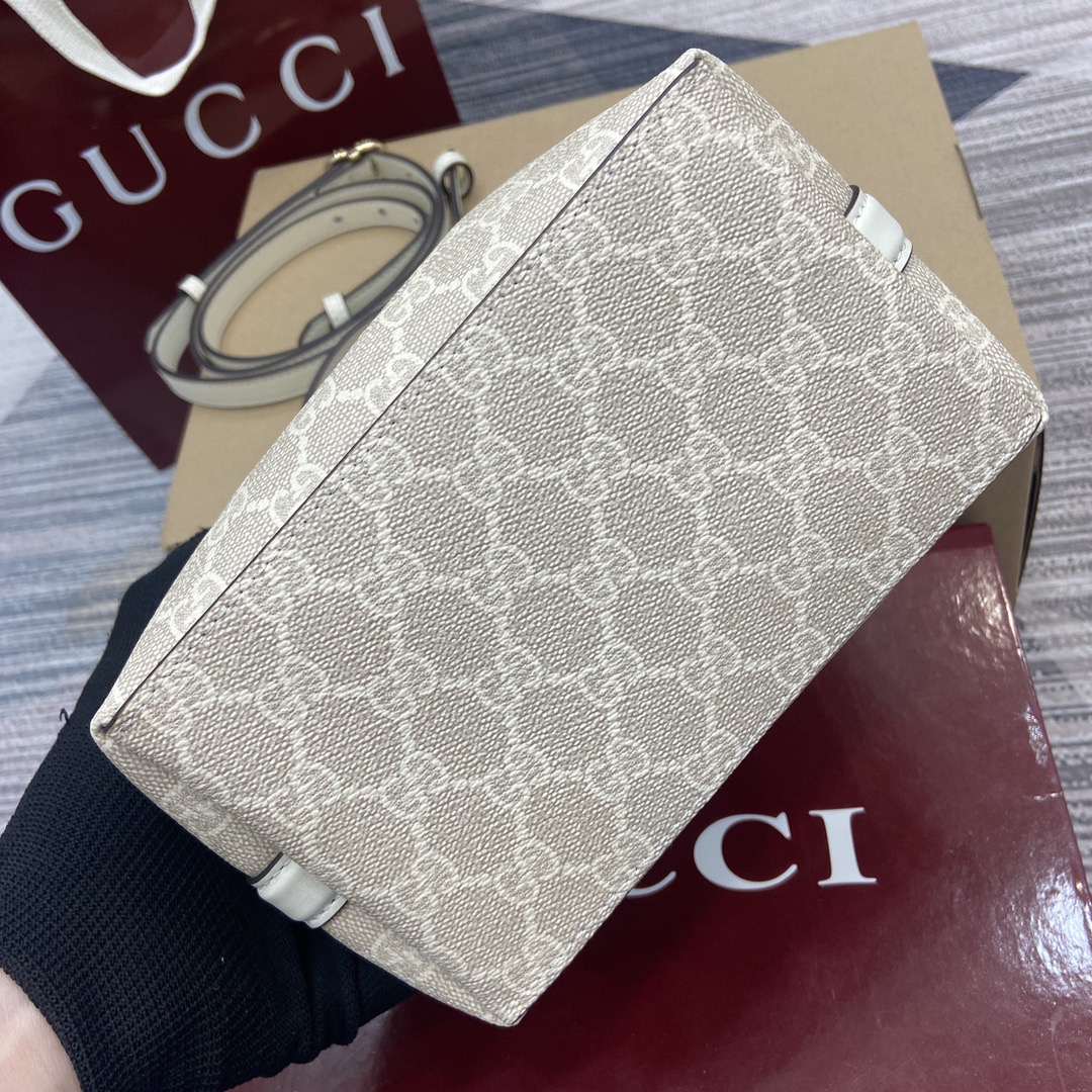 Gucci Emblem Tote Bag