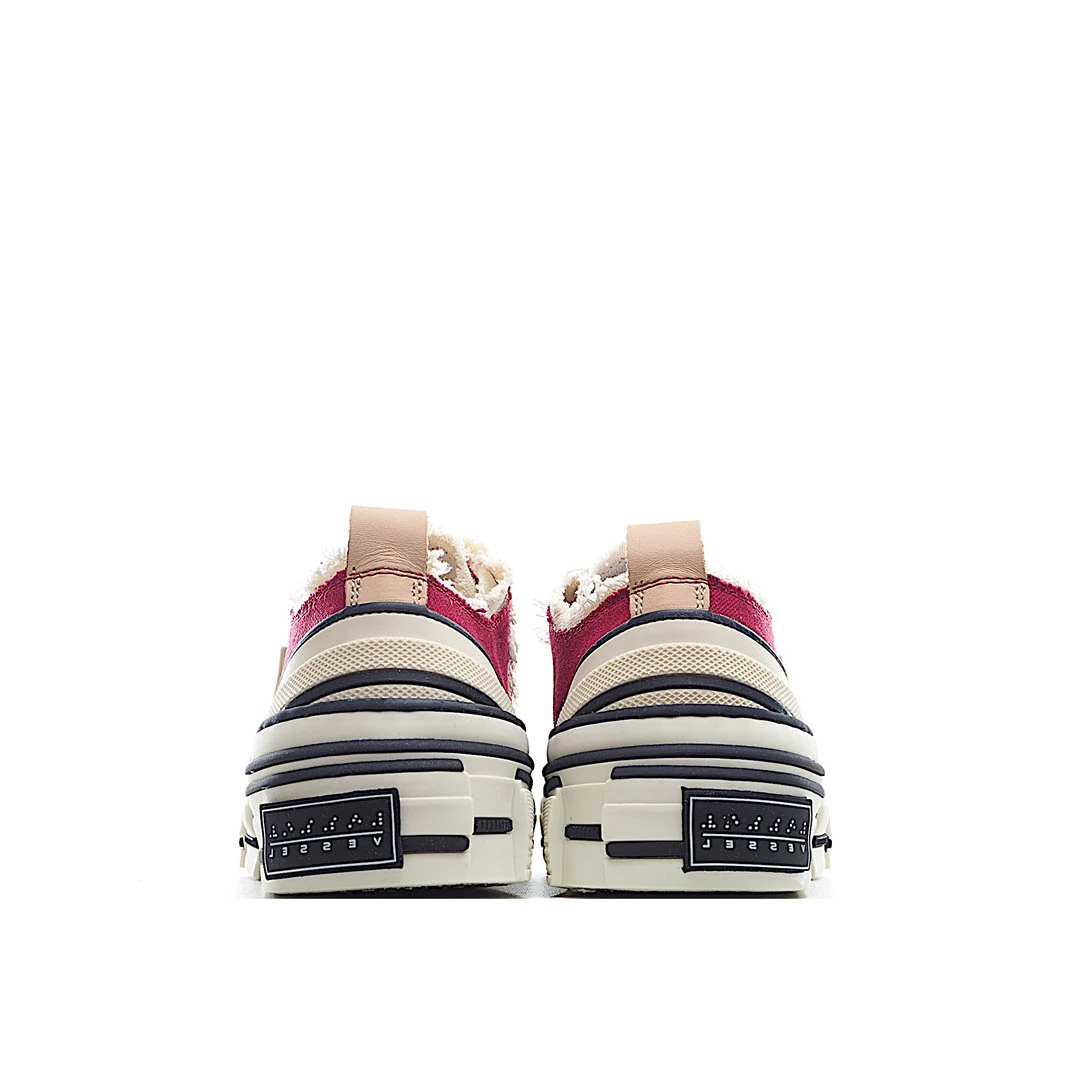 x VESSEL GOP Low canvas vulcanized sneakers
