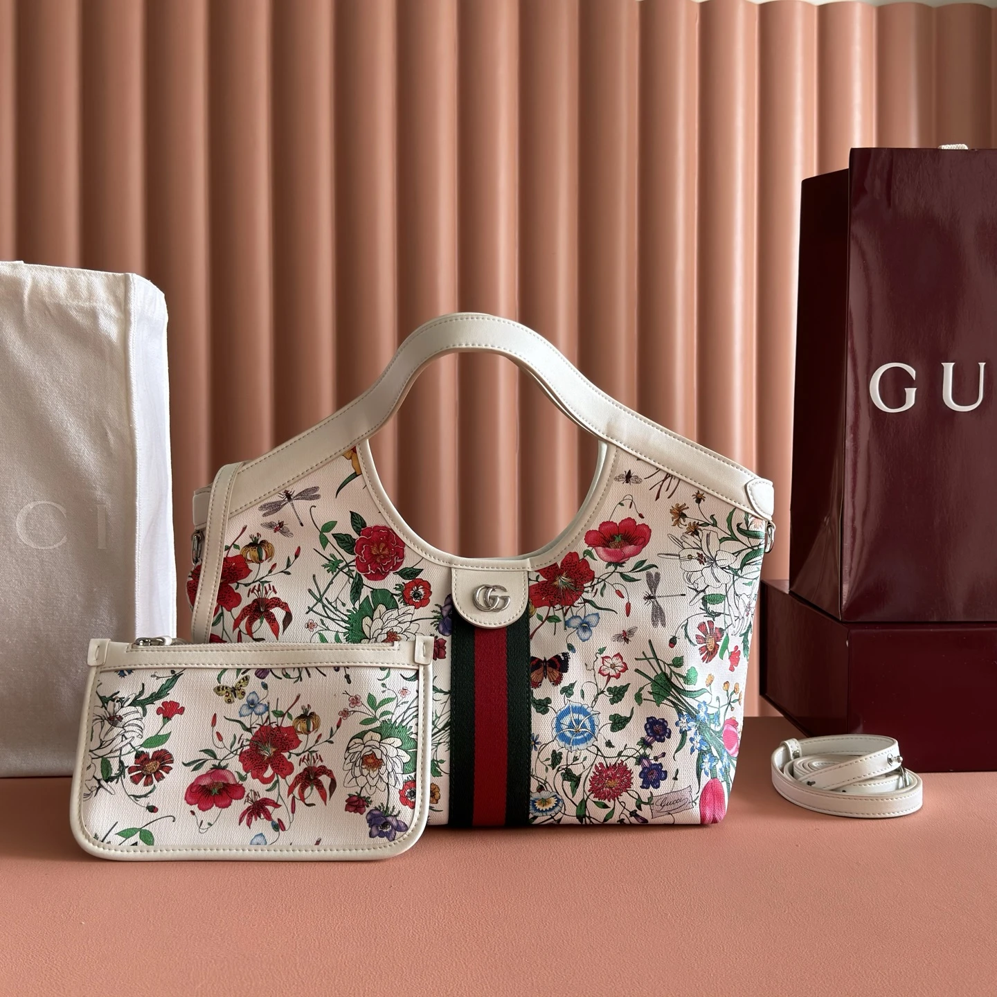 Gucci Giglio Tote Bag