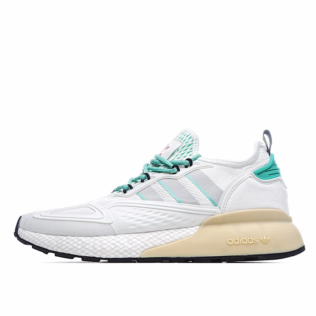 Adidas ZX 2K Boost 'Grey Hi-Res Green'