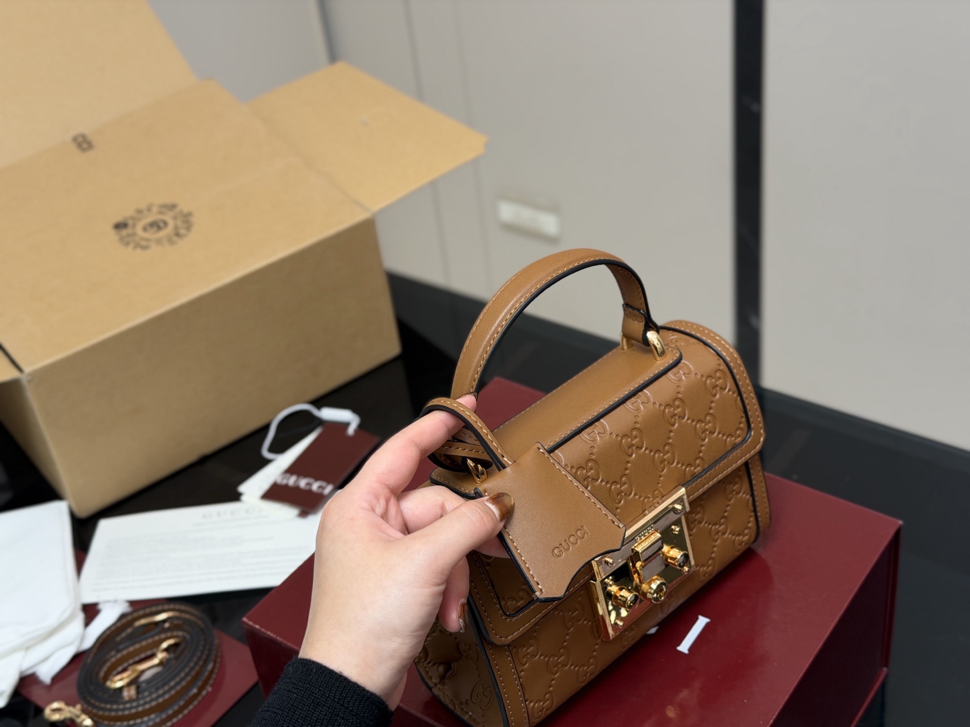 Gucci Padlock Tote Bag