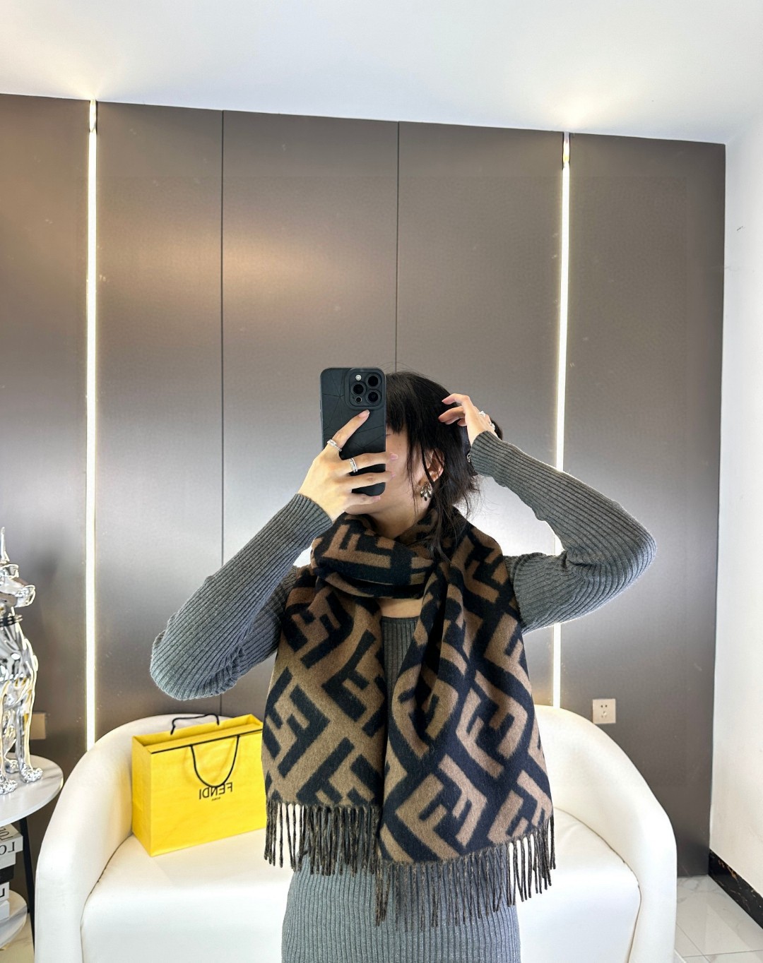 Fendi Cashmere Scarf