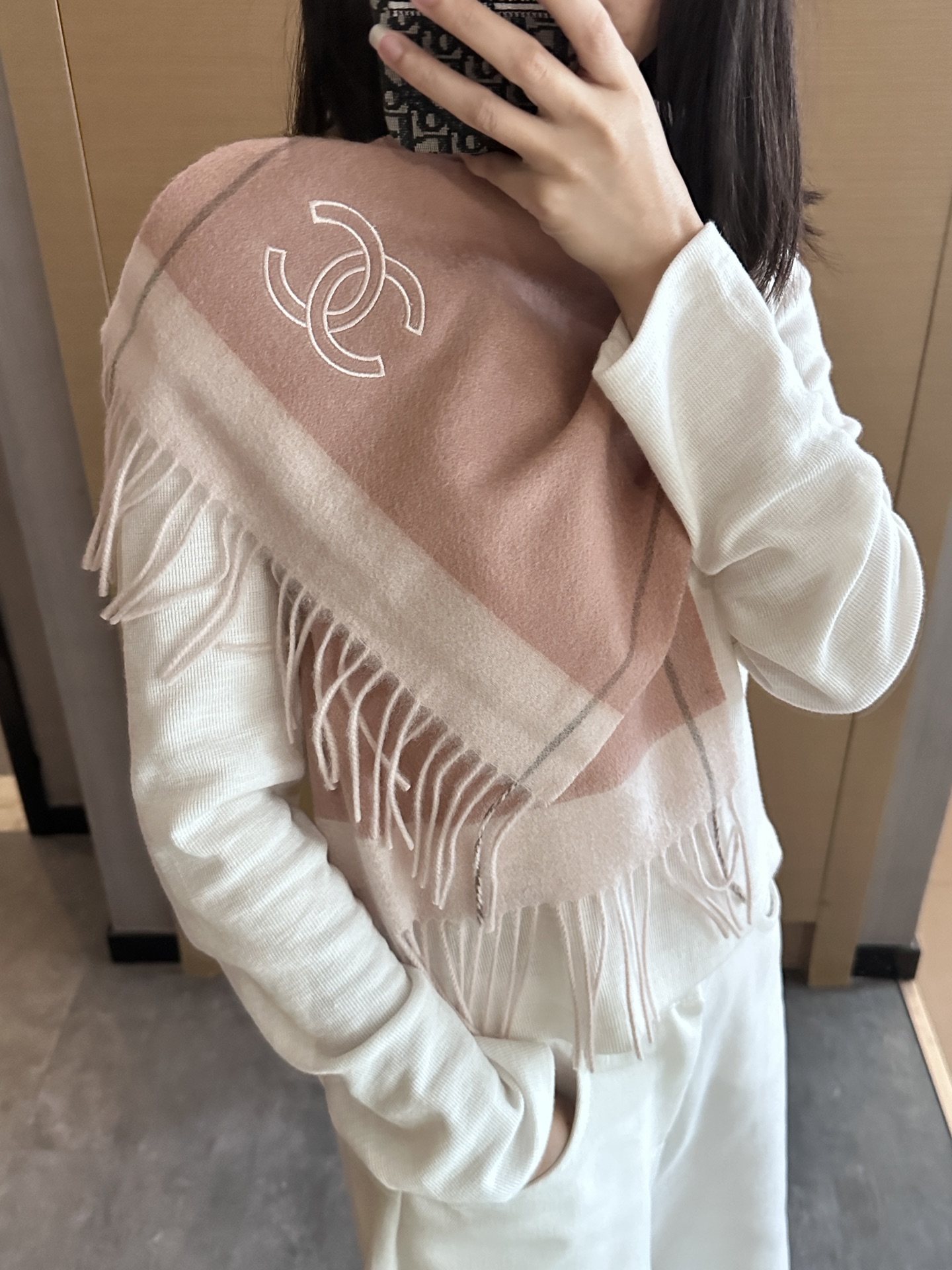 Chanel Cashmere Scarf