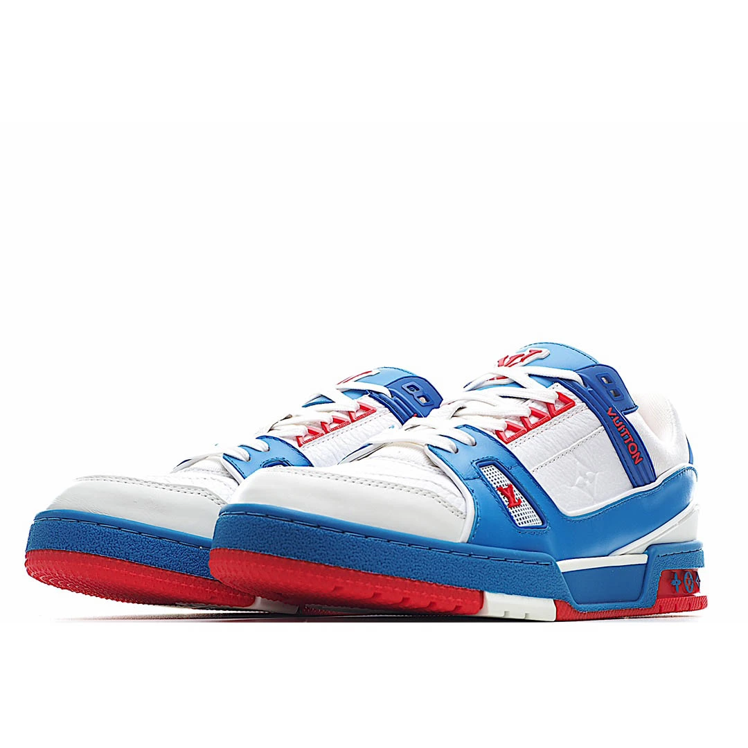 Virgil Abloh Louis Vuitton Trainer Sneaker Low Casual Basketball Shoe