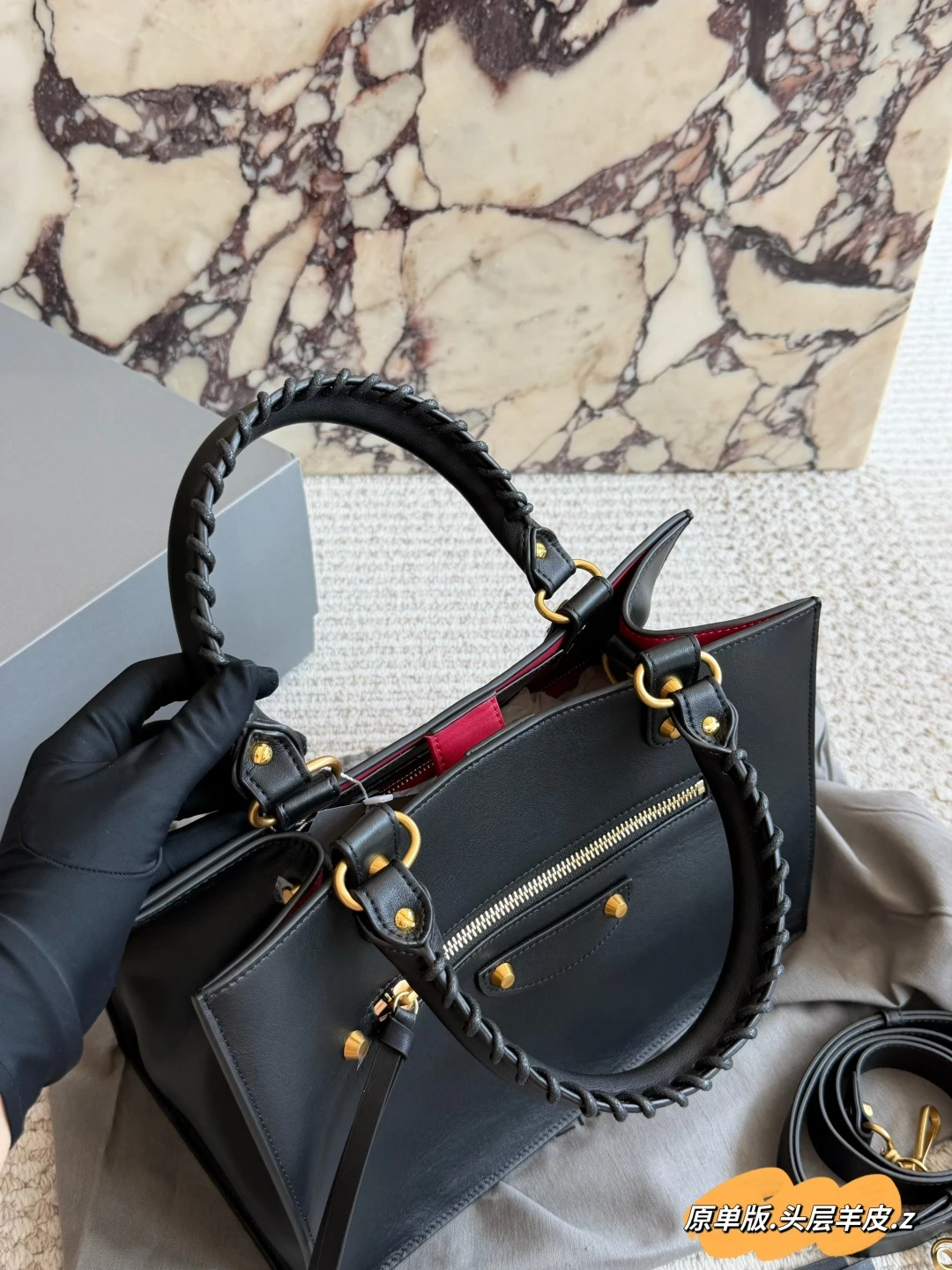 Burberry Motorcycle Tote Bag