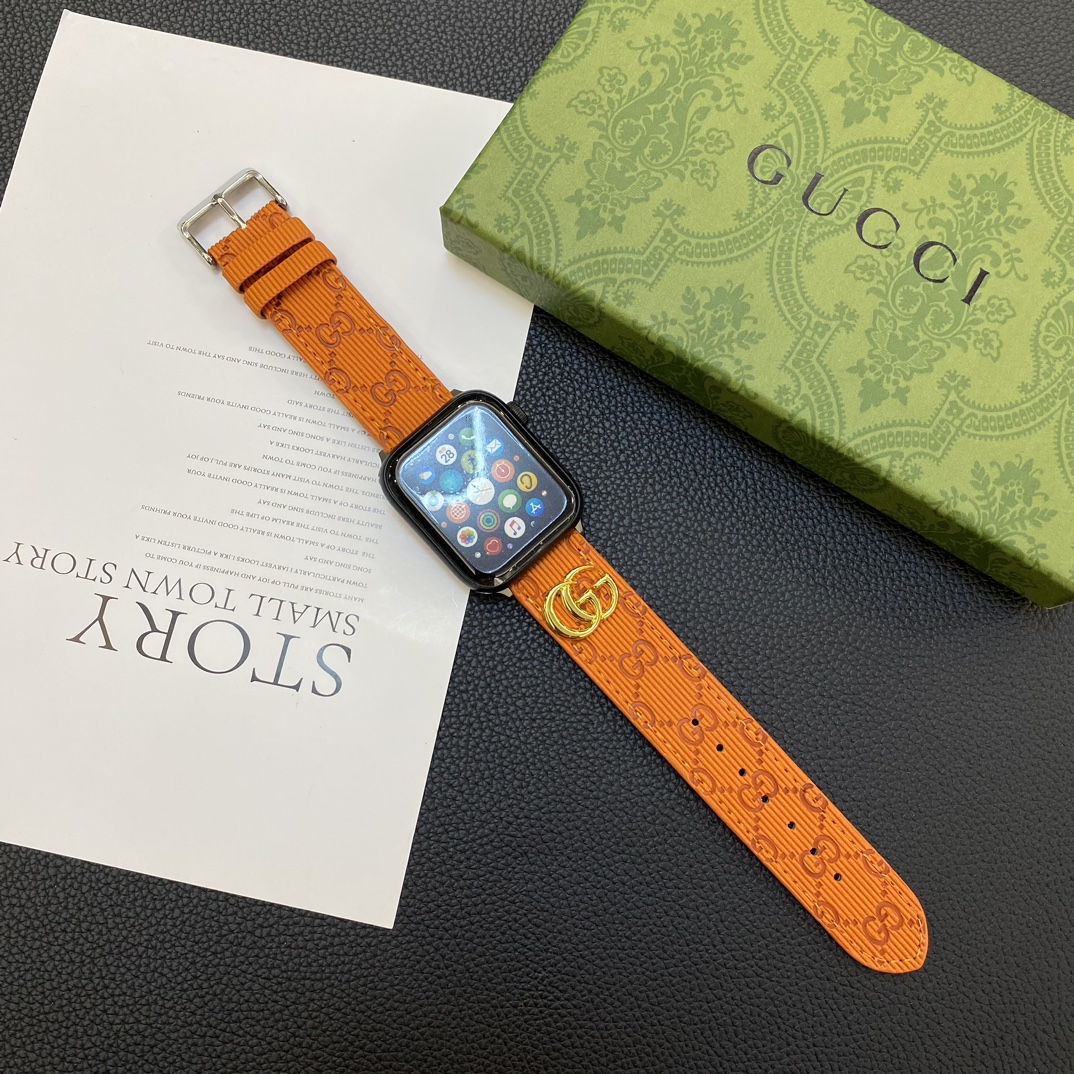 Gucci Embossing Watch Band
