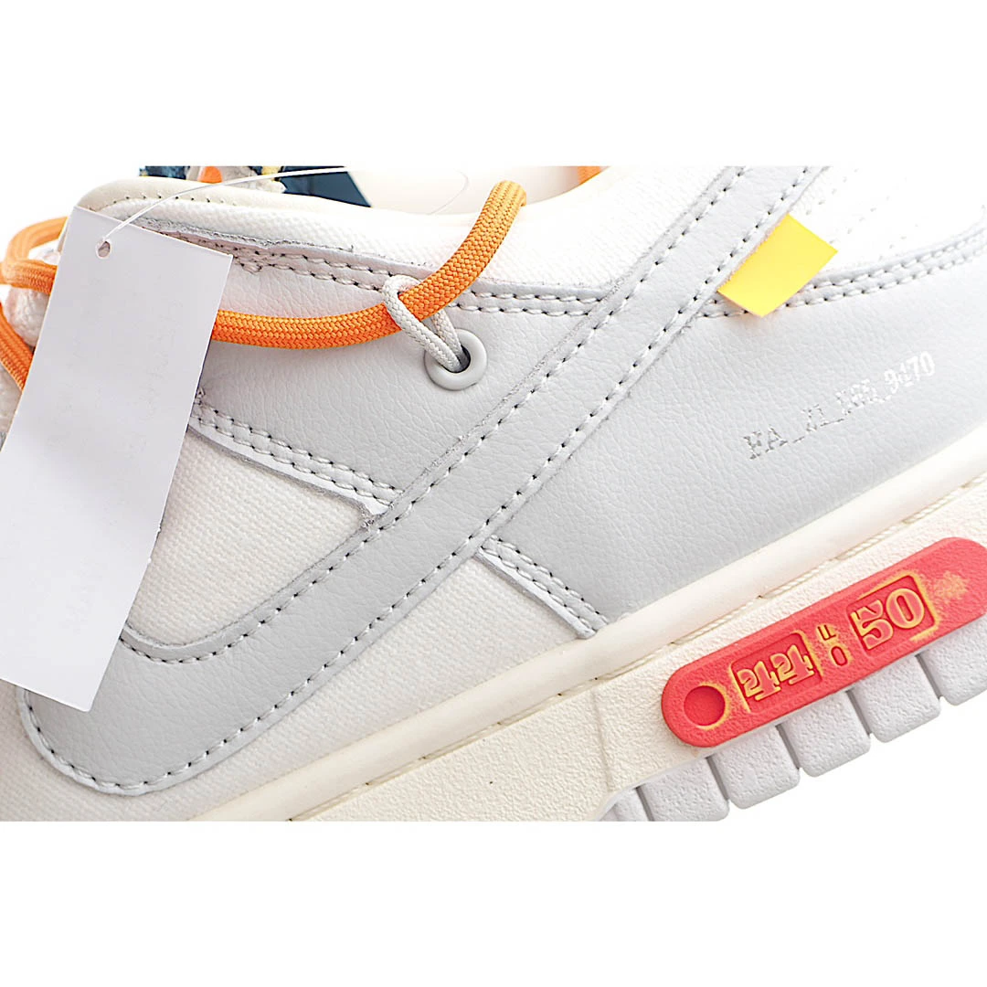 Off-White x Nike Dunk Low '12 of 50' OW Sneakers