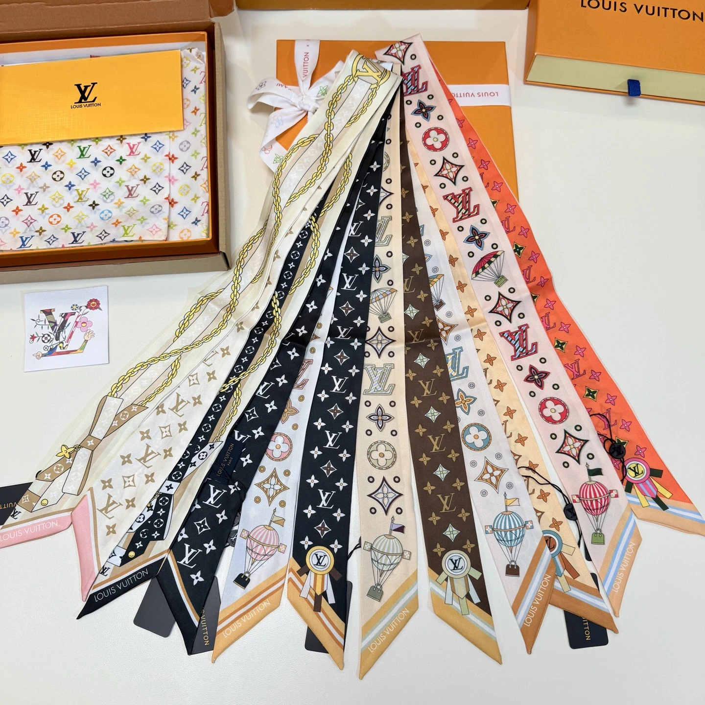 LV Bow BB Hair Tie