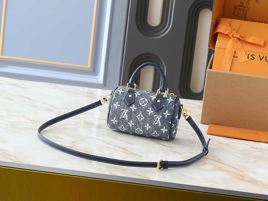 Louis Vuitton Demin Nano Speedy