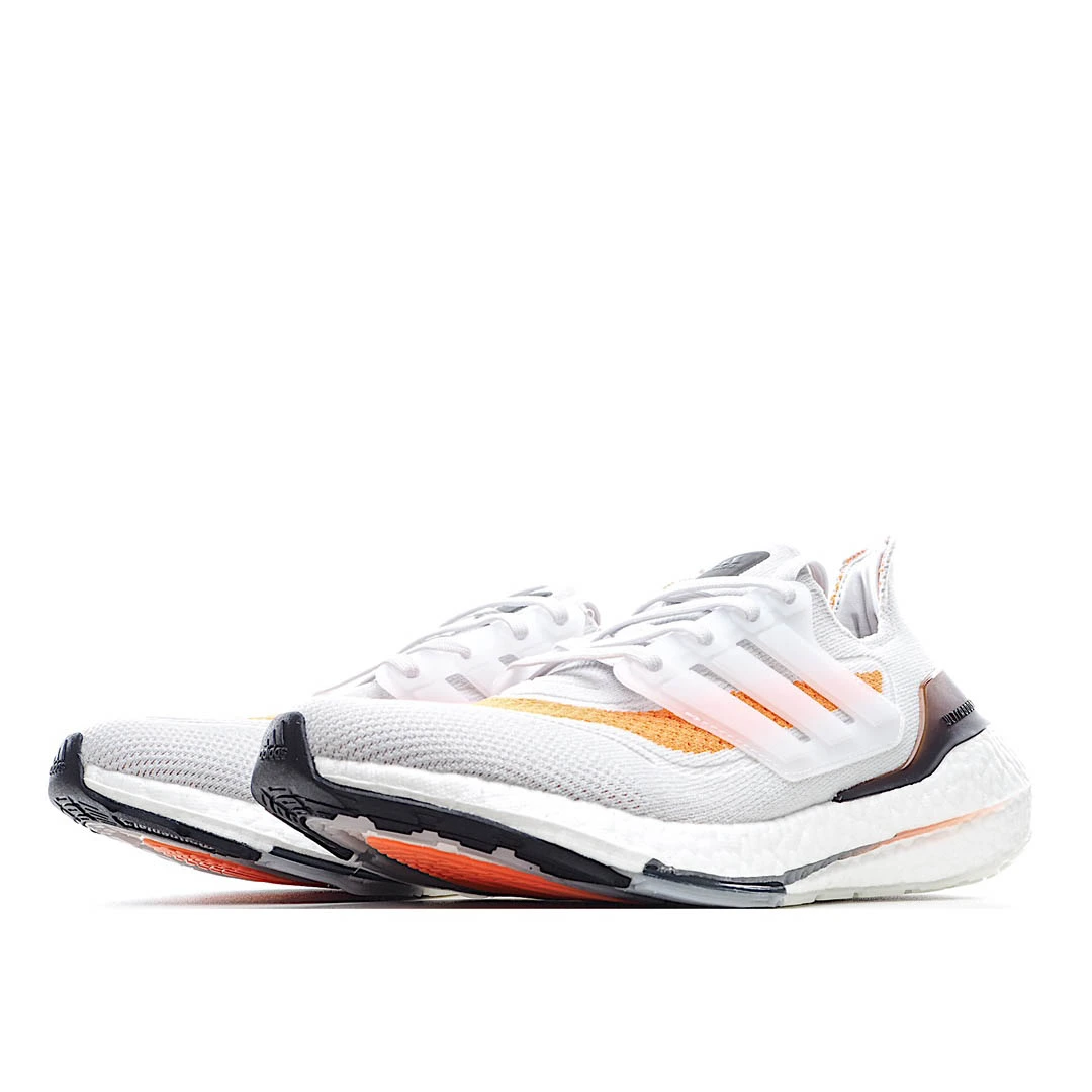 Adidas UltraBoost 21 'Grey Screaming Orange'