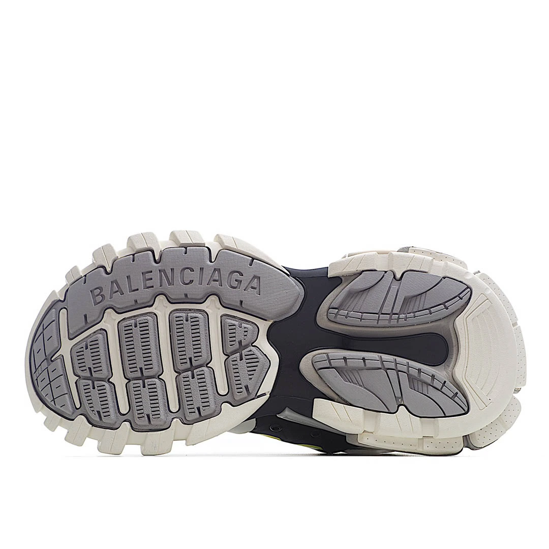Balenciaga Sneaker Tess s.Gomma MAILLE WHITE/ORANGE