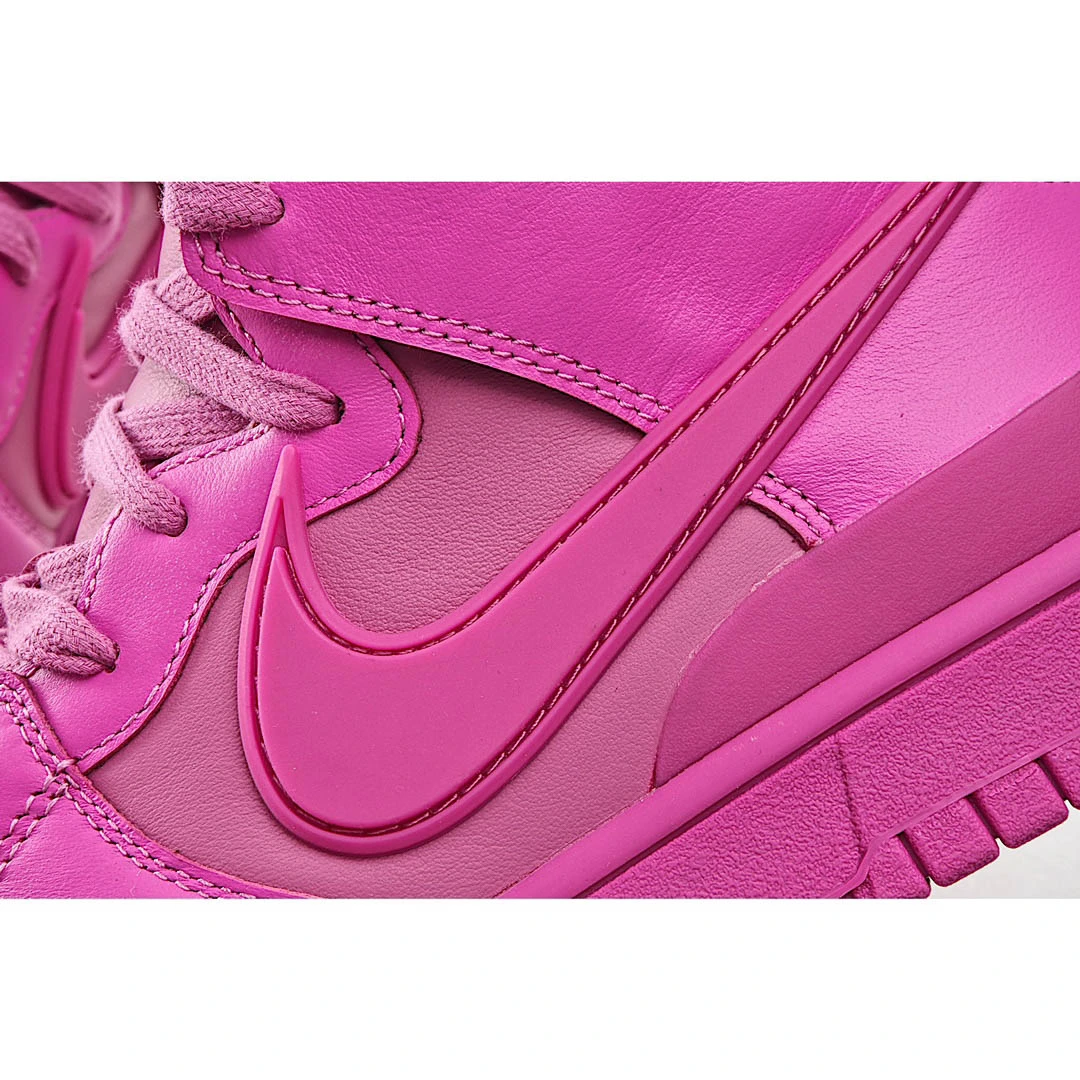 Ambush x Nike Dunk High Black 玫粉
