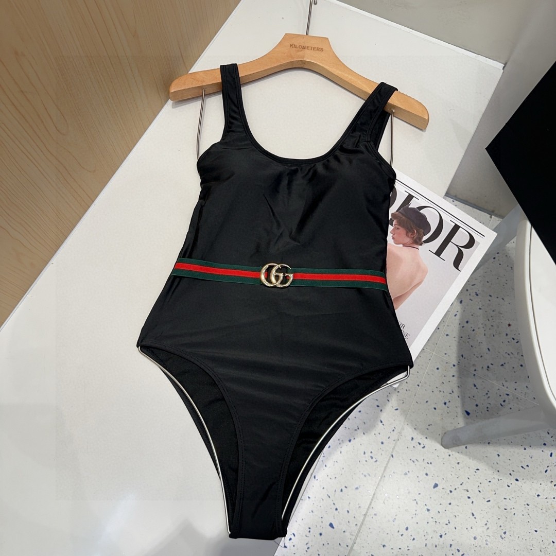 Gucci Quick Drying One Piece Swimsuit