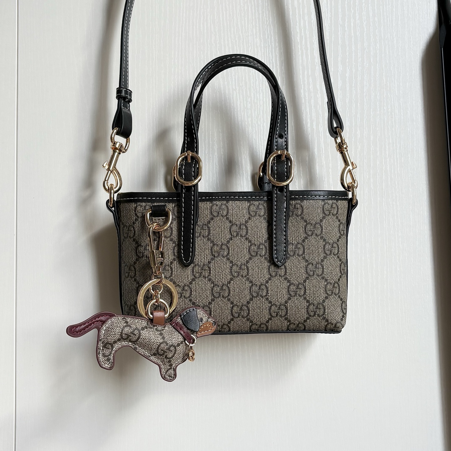 Gucci Emblem Mini Tote Bag