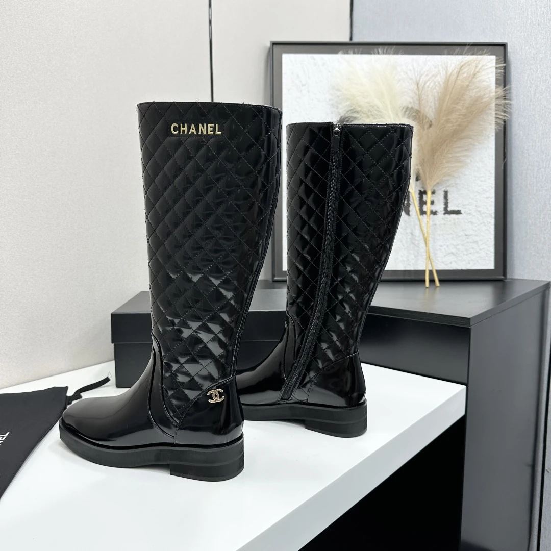 Chanel Sheepskin boots