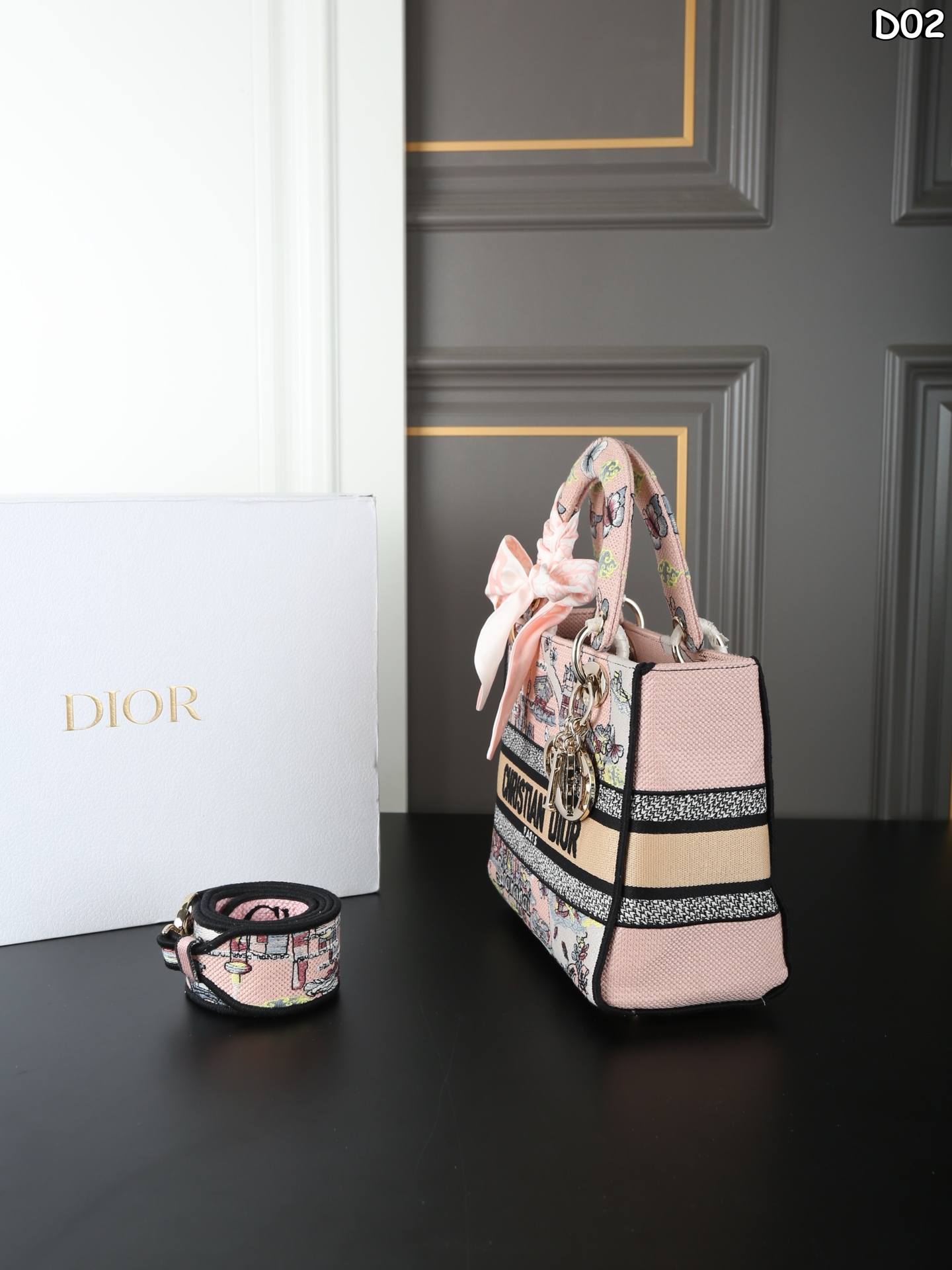 Dior Lady D-LITE Tote Bag