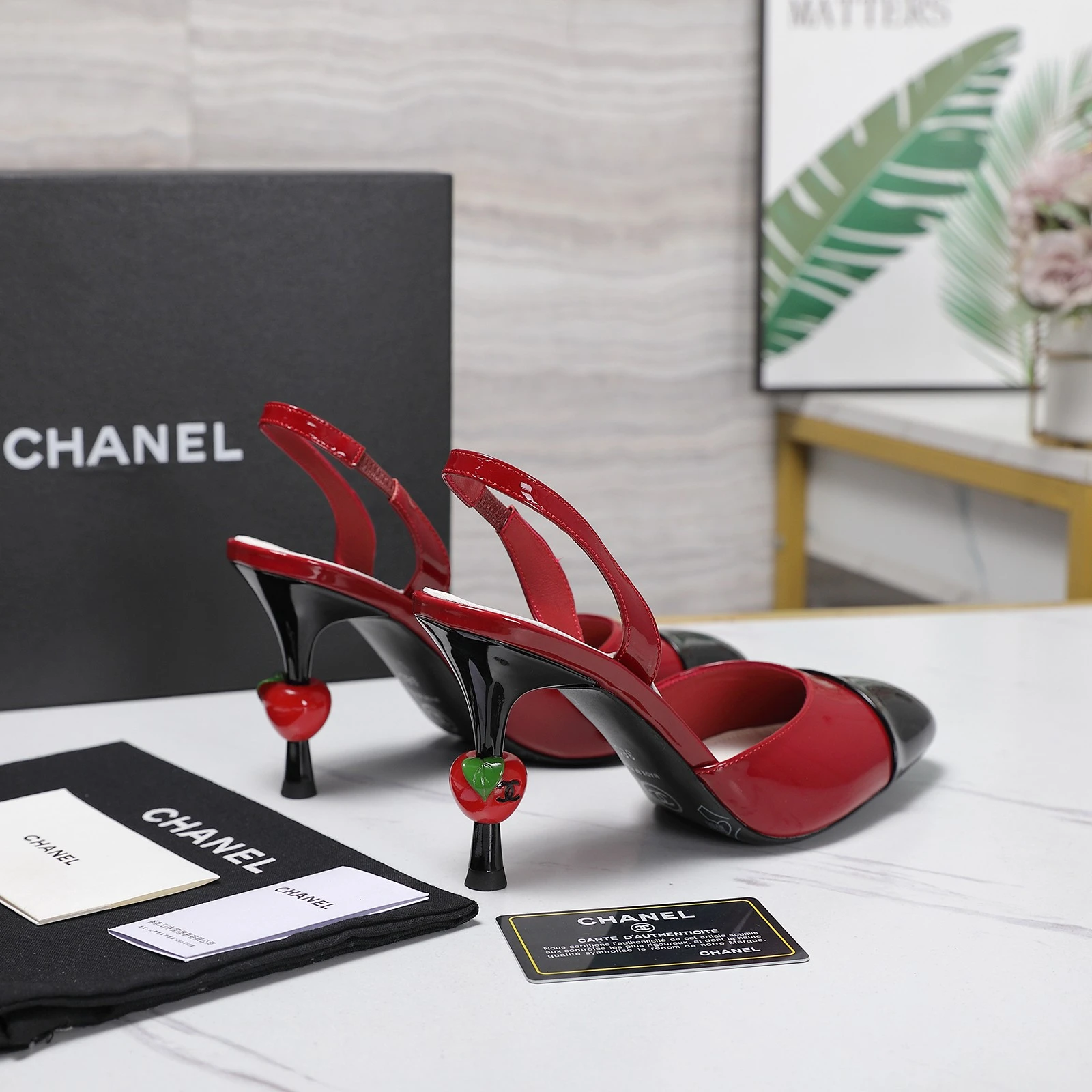 Chanel 26SS Apple and Slingback Sandals