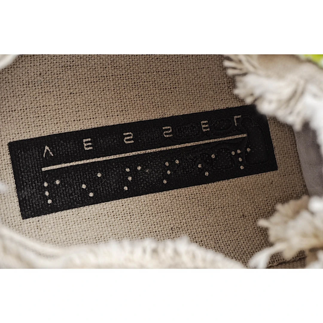 x VESSEL GOP Low canvas vulcanized sneakers