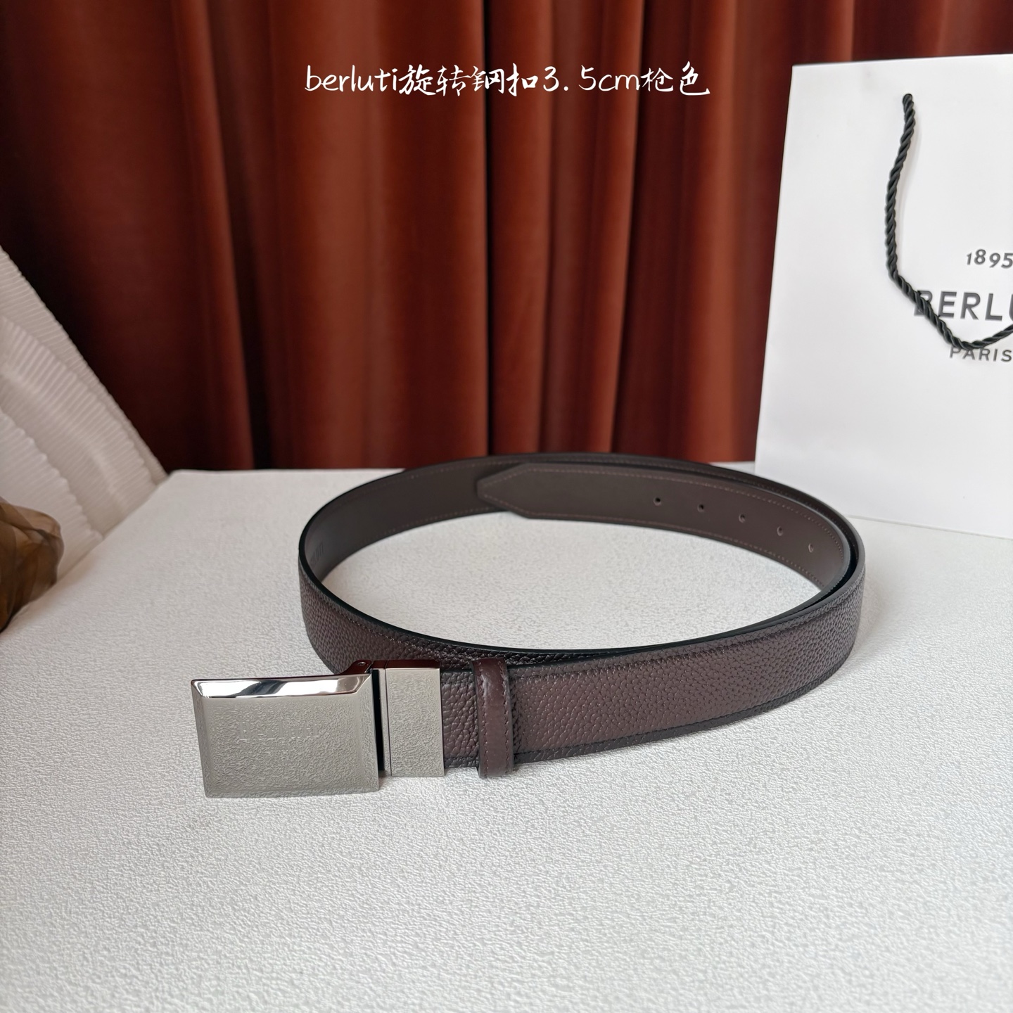 Berluti Belt for Men Width 35mm